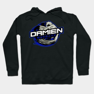 Damien Turner Logo Blue Hoodie